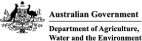 <p>Australian Government Dept Agriculture Water and the Environment</p>
